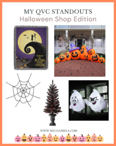 Collection of QVC Halloween items